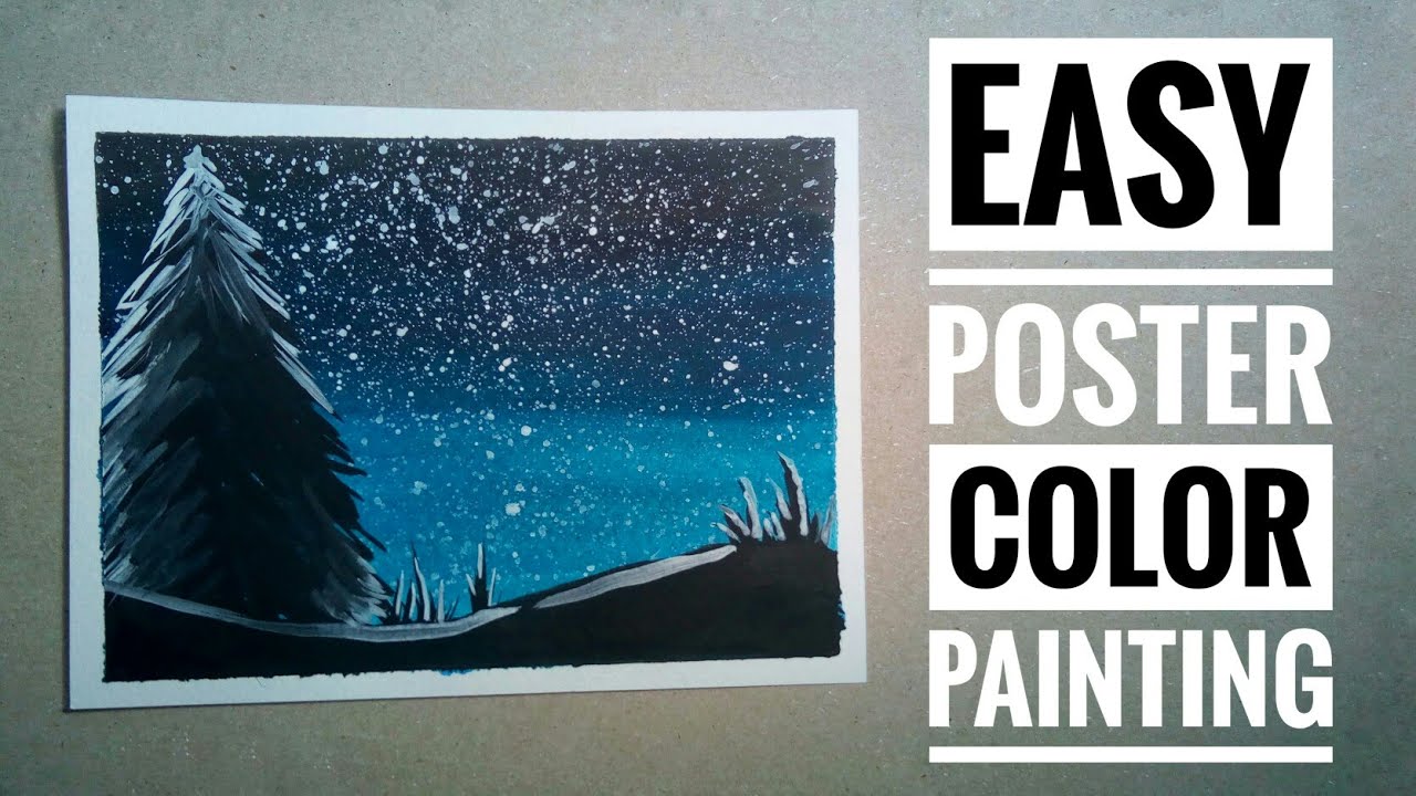 Easy Poster Color Painting || Earl's Art || Philippines