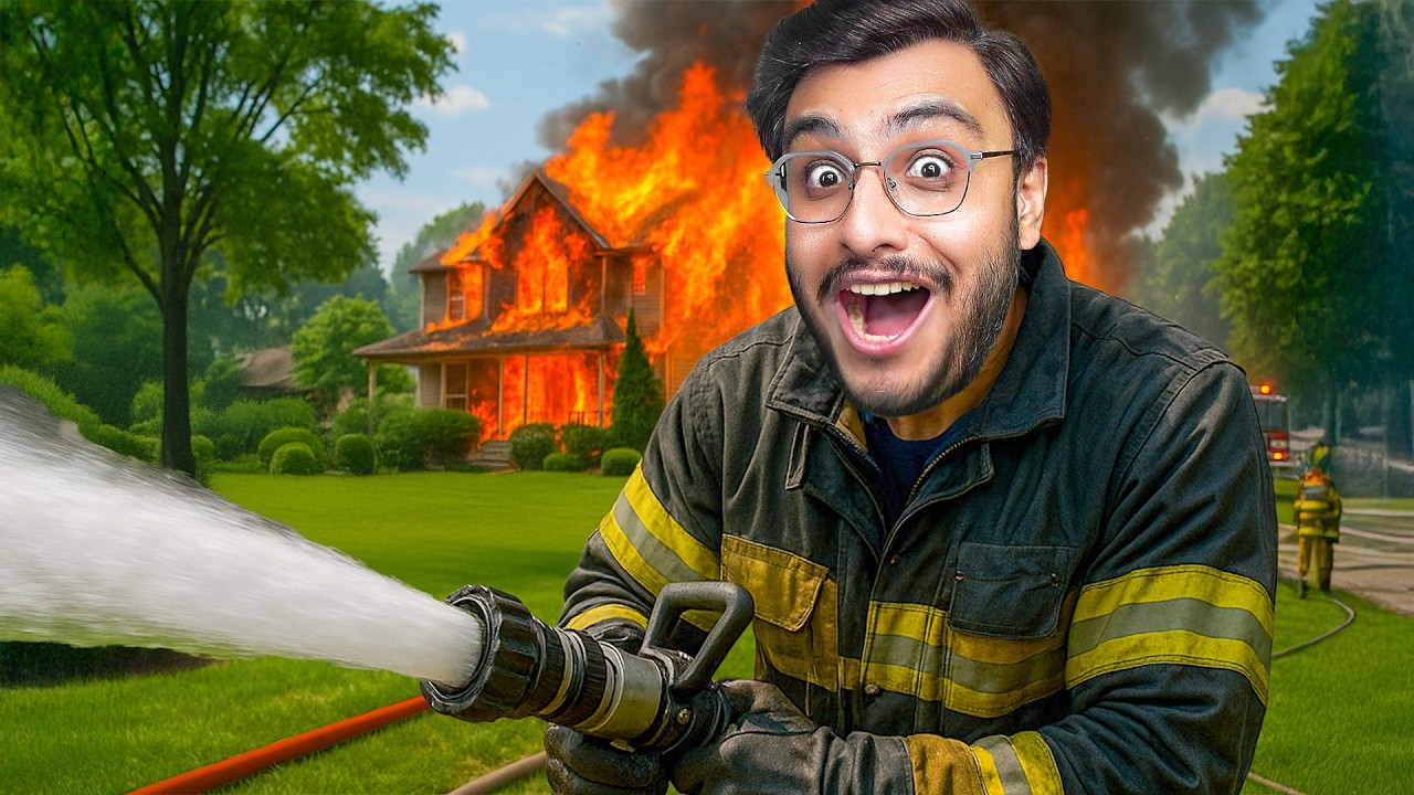 I BECAME A FIRE FIGHTER
