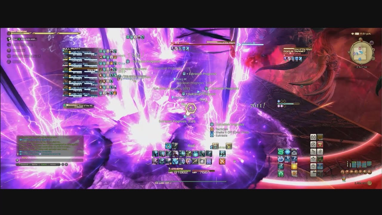 FFXIV - The Abyssal Fracture (Zeromus) Extreme - Sage PoV