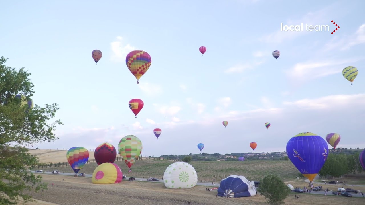 100 mongolfiere nel cielo umbro, al via il Baloon Grand Prix