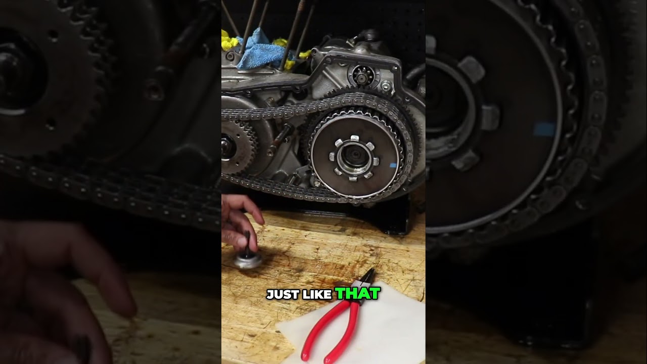 Motorcycle Clutch Hub Nut Removal Mechanic's Quick Guide