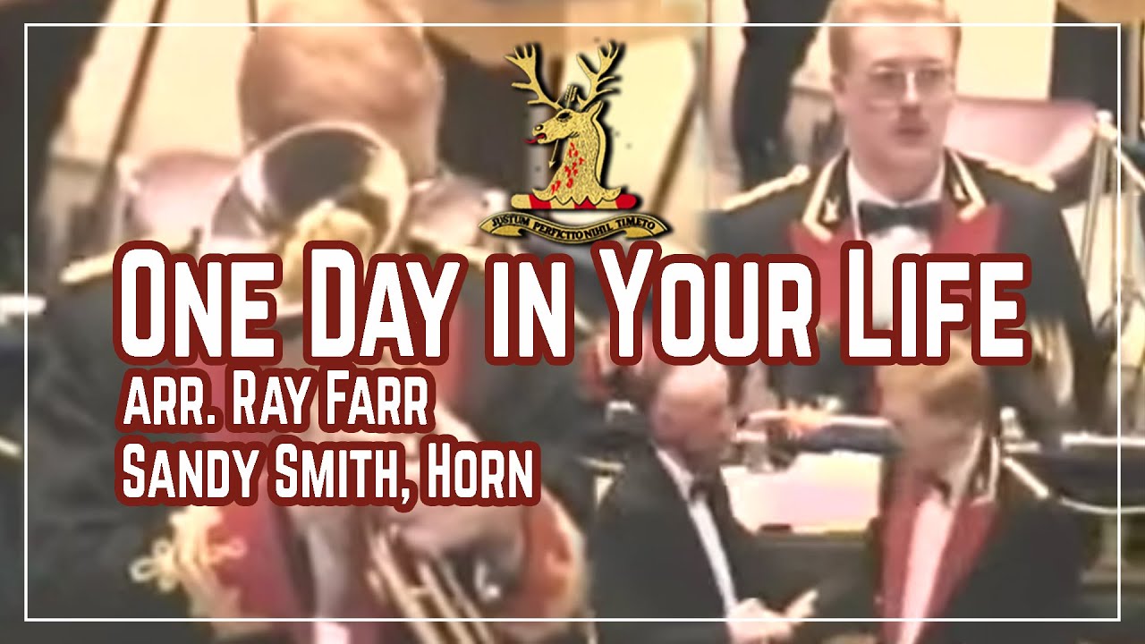One Day in Your Life | Arr. Ray Farr (Sandy Smith w/ Black Dyke in Japan 1990)