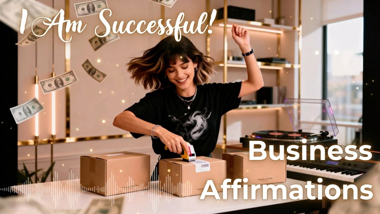 Business Success Affirmations | Your Ideas Work & Bring Wealth You Are Unstoppable