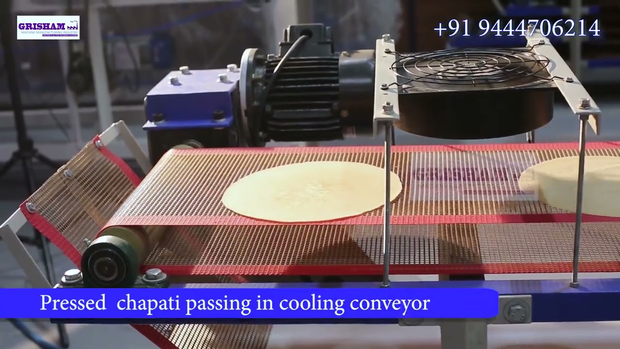 CHAPATI MACHINE | AUTOMATIC - SEMI COOKED CHAPATI MAKING UNIT #chapati #roti #poori #food