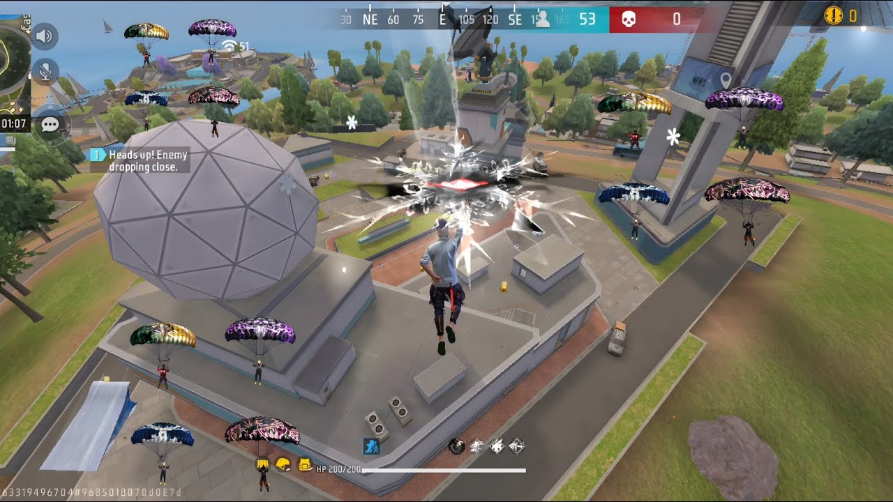 15 kills 💪 VSK94+P90 💪solo vs squad Free fire 