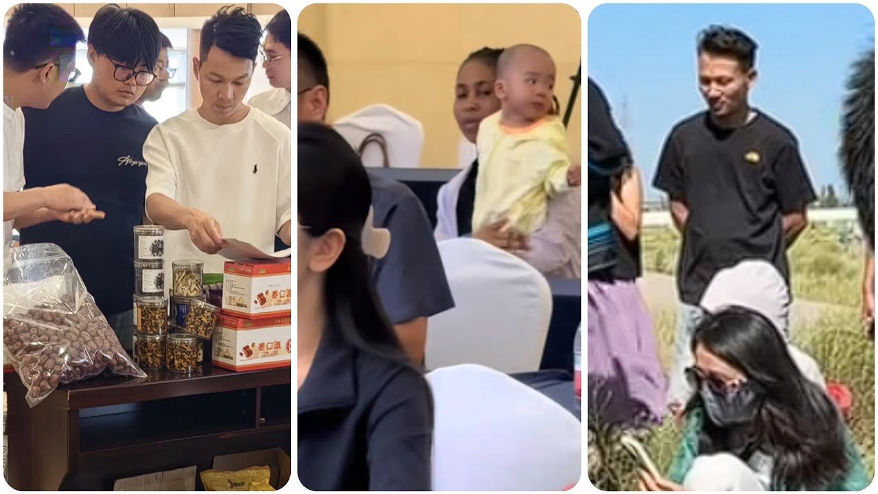 Take LaWu and Kaikai to Xinjiang for the first time to participate in the meeting to help farmers.