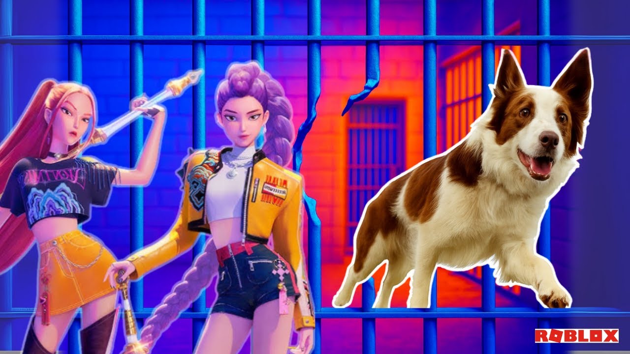 ESCAPANDO de la PRISIÓN de las K-POP🔥ROBLOX