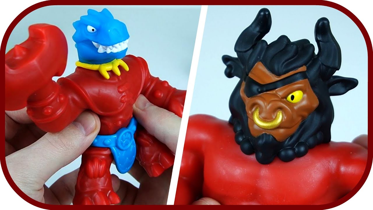 🎁 ГУДЖИТСУ Смэш Страйкерс. Игрушки антистресс. Smash Strikers - Heroes of Goo Jit Zu.
