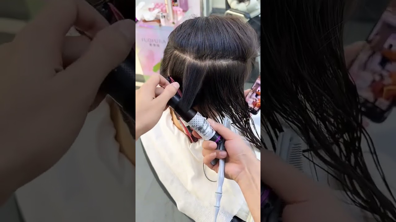 New tool for curling irons: a textured comb for smooth curling. #curlingtechniques