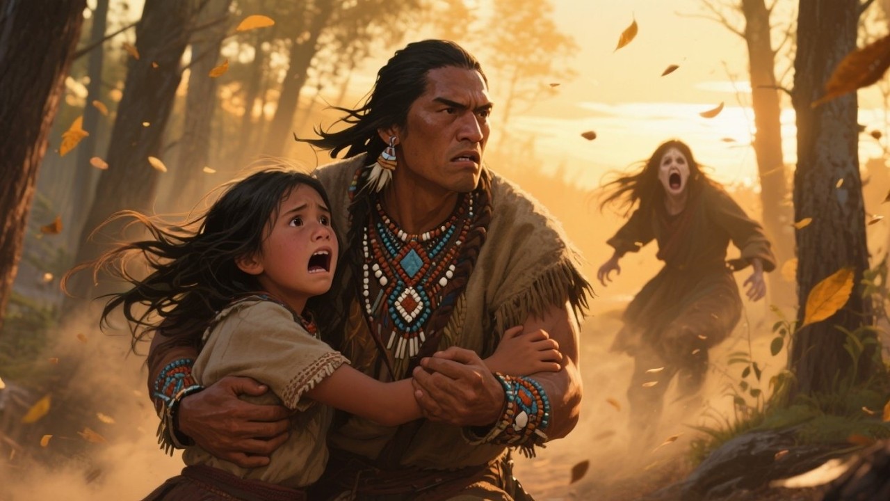 Take Her and Go—They’re Hunting My Daughter!the Fleeing Widow Cried,and the Comanche Warrior Moved