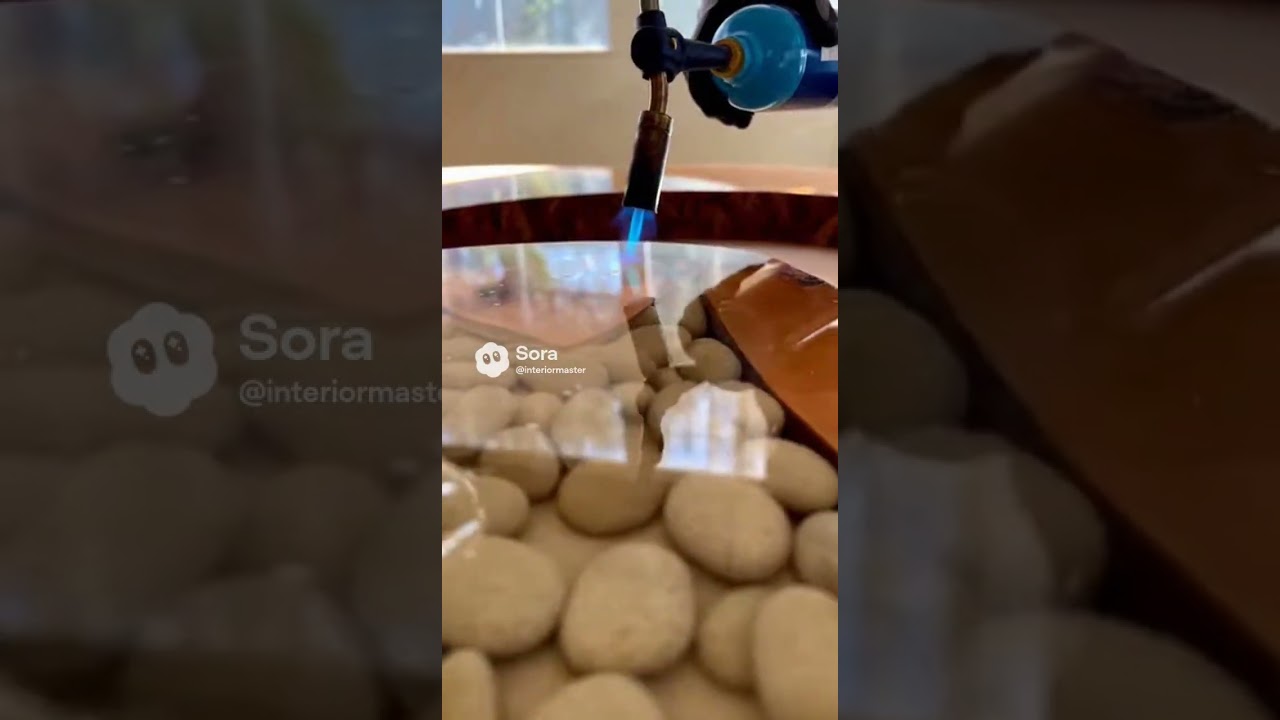 Watch as these people make a stunning table!