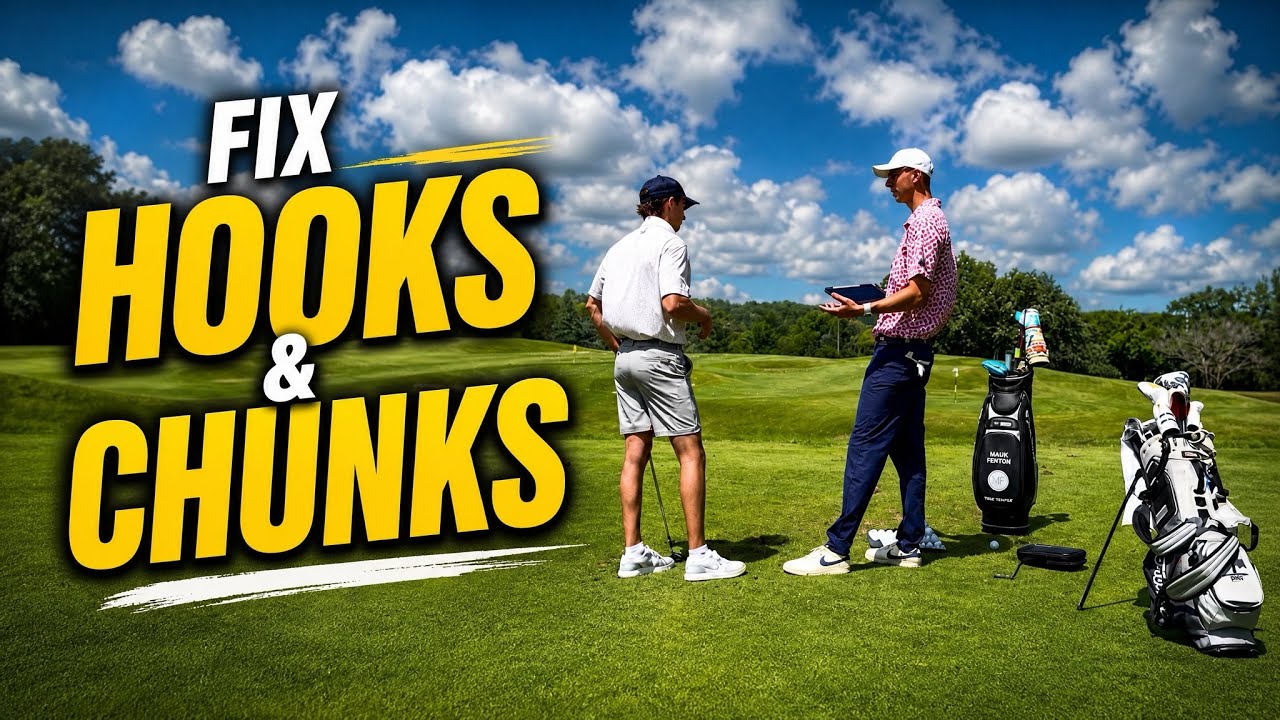 How To Fix Hooks & Chunks | Golf Lesson That Improves Ball Striking 