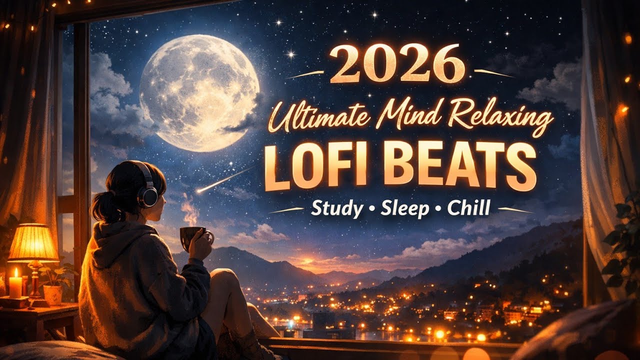 2026 Ultimate Mind Relaxing Lofi Beats 2 | Study, Sleep & Chill--🎧 Chill Romantic Tune | 😌💖