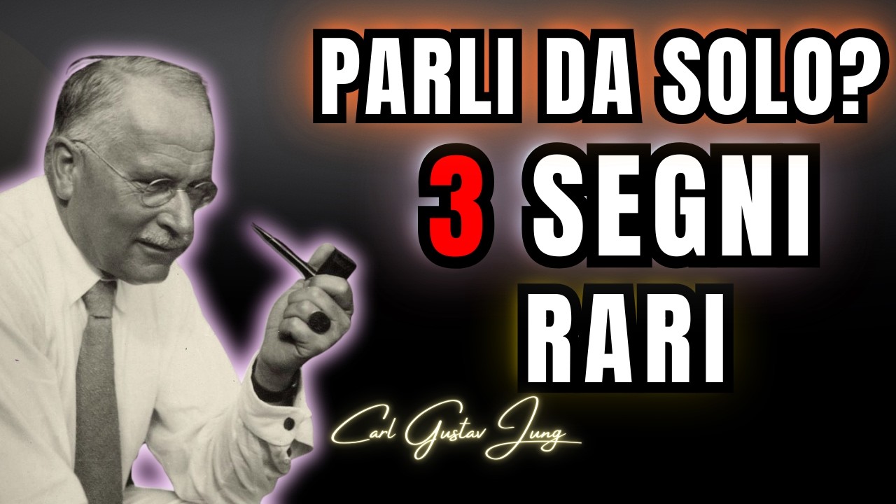 Parli da solo? 3 Segni Psicologici Rari secondo Jung