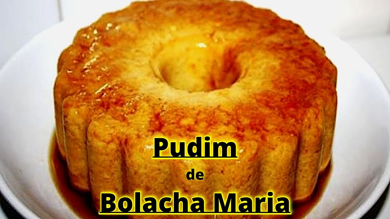 Pudim de BOLACHA MARIA Sem Forno: Fácil, Rápido e Cremoso!