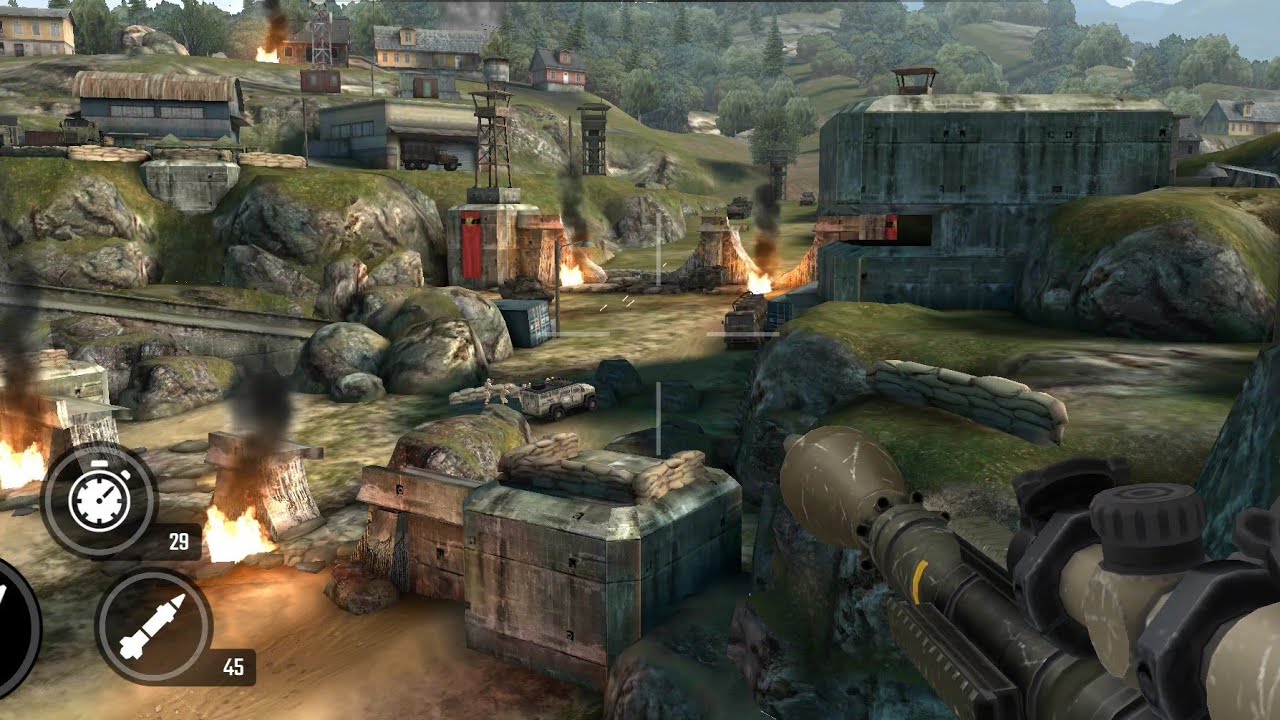 War Sniper Z21 Trench Point Mission 1-2-3-4-5-6-7-8-9-10 Boss 1