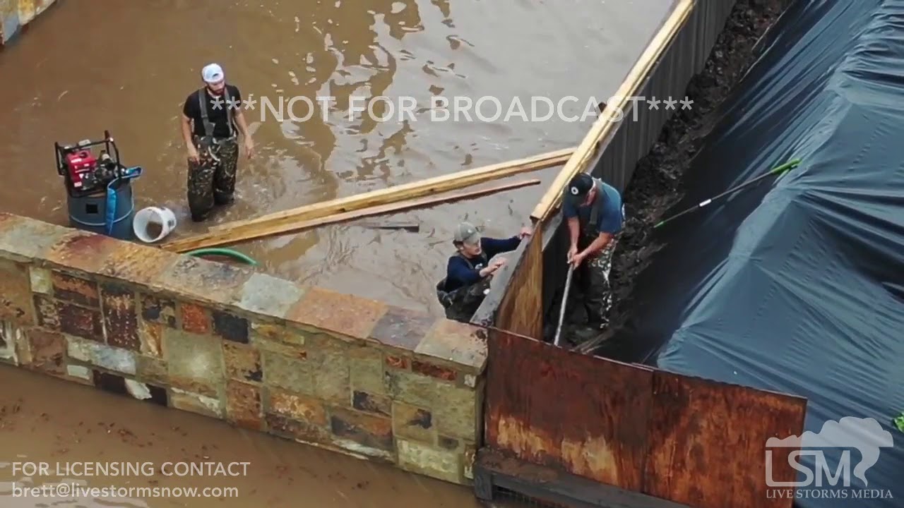 05-30-2019 Little Rock, AR - Homes Flooding Drone