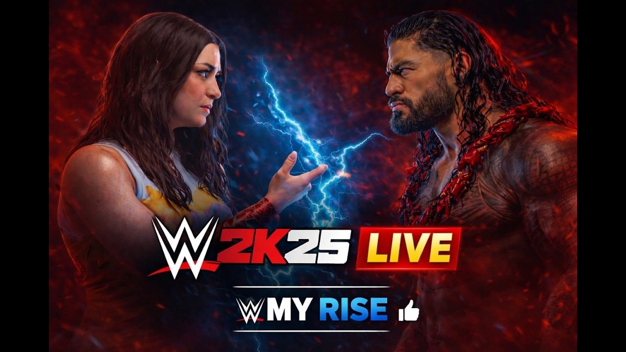 WWE2K25 LIVE -  RANI KAVYA vs ROMAN REIGNS