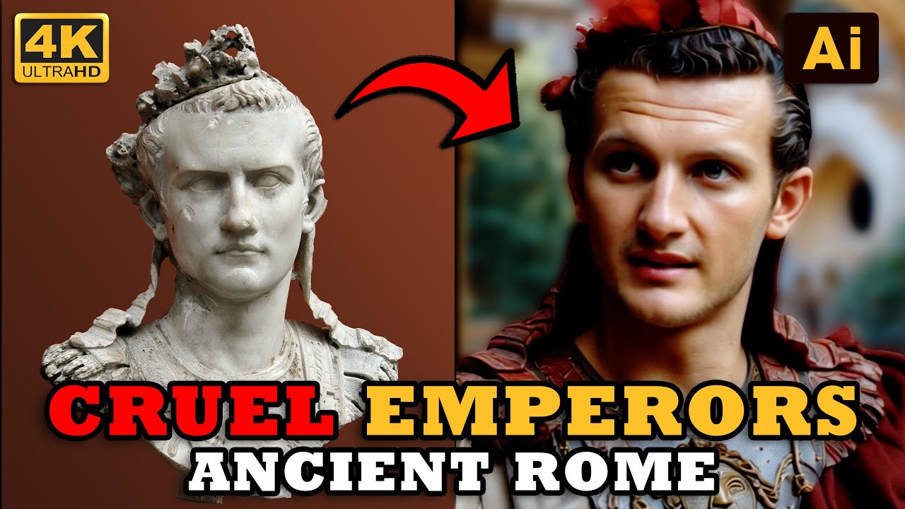 7 Most CRUEL Roman Emperors Brought To Life (AI Animated) | Nero, Caligula & More