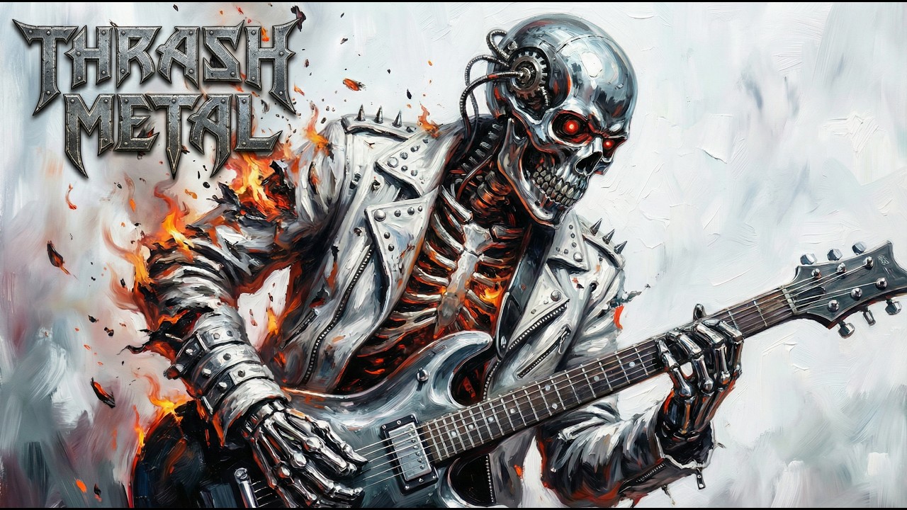 Modern Thrash Metal Instrumental with Hyper Precise Riffs and Violent Momentum