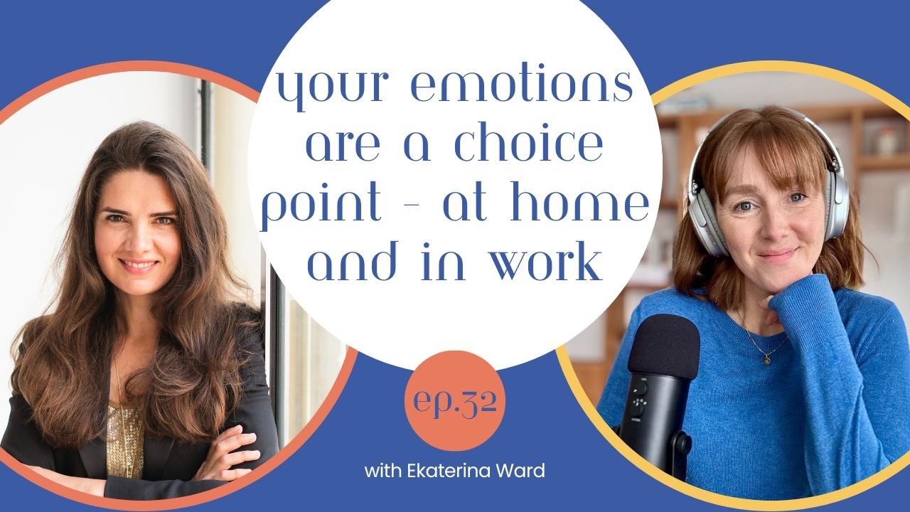 Your Emotions Are A Choice Point - At Home And In Work