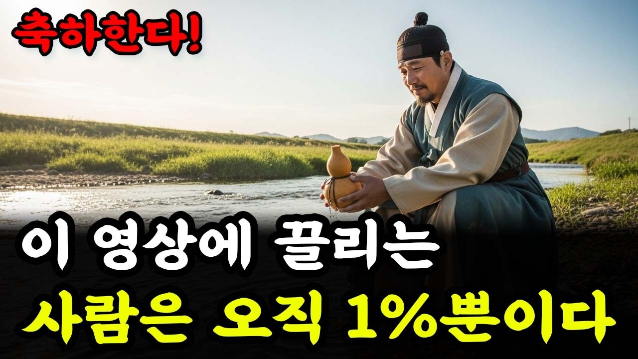 이 영상에 끌리는 사람은 오직 1%뿐이다 — 당신이 그럴 수 있다면, 축하한다! | 인생 철학 | 고인의 가르침