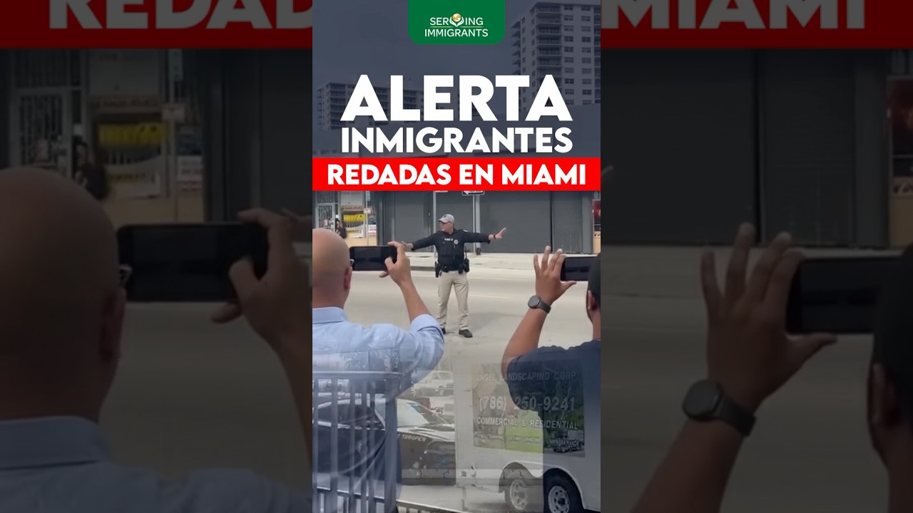 NO SALGAN fuera de Casa &iexcl;Alerta INMIGRANTES! - Redadas de ICE en Miami