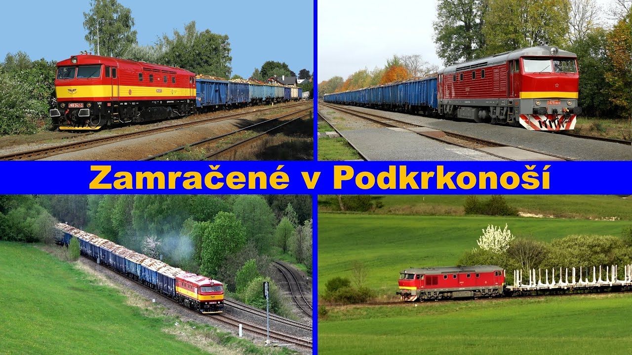 Vlaky v Podkrkonoší - Zamračené 2019-2020
