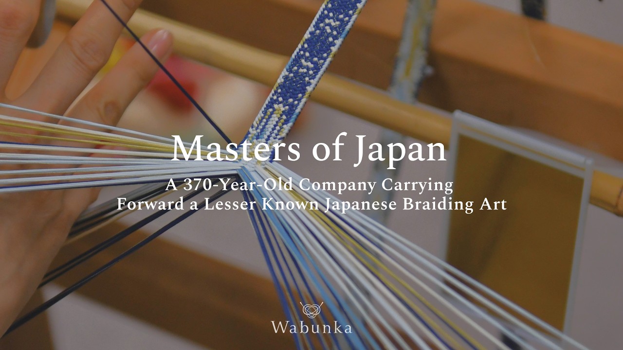 370 Years of Traditional Japanese Braiding 