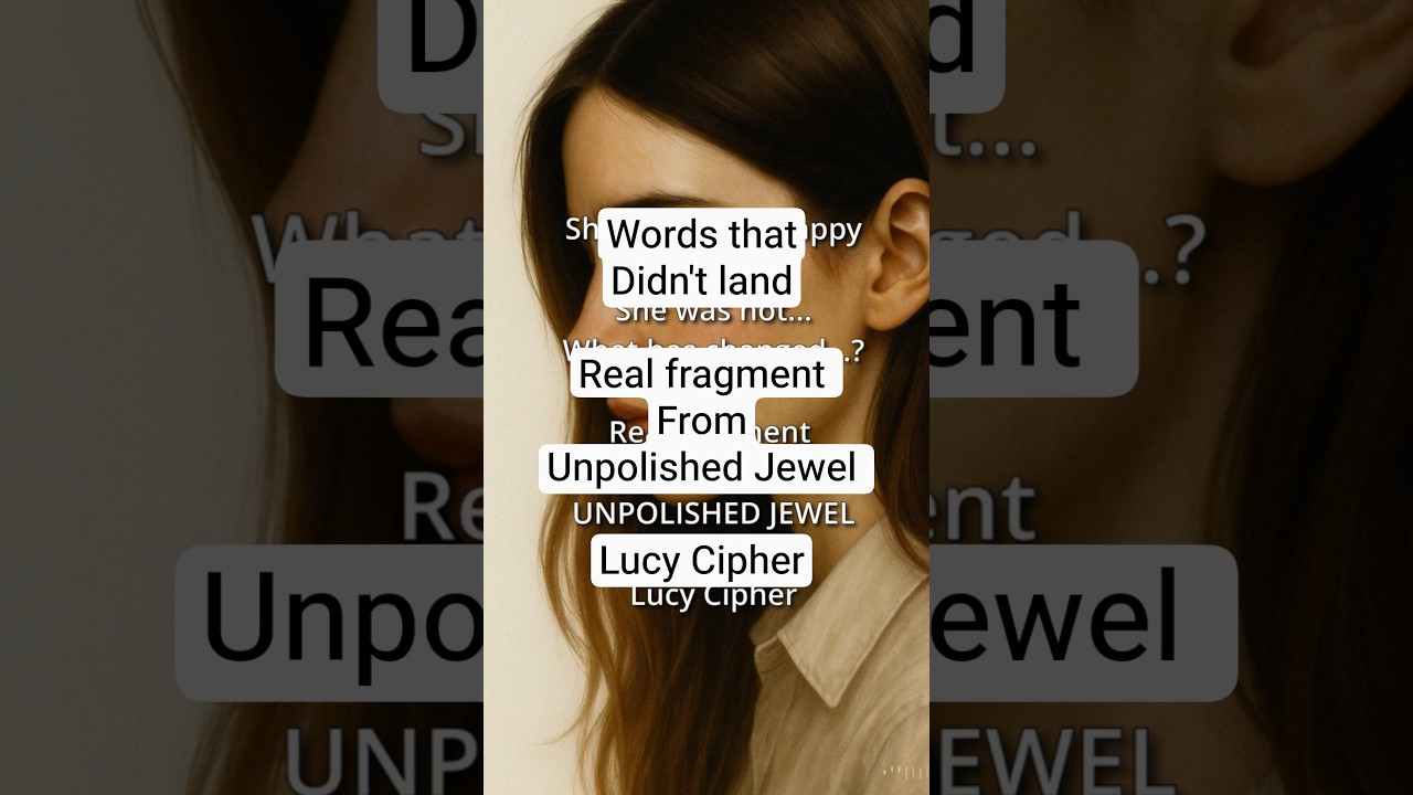 Some words never land the way we hope. - Unposhed Jewel.