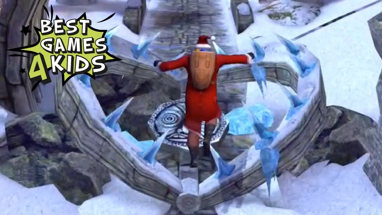 Temple Run 2 | The Viking March #5 w/ SANTA CLAUS - Frozen Shadows Map By Imangi Studios