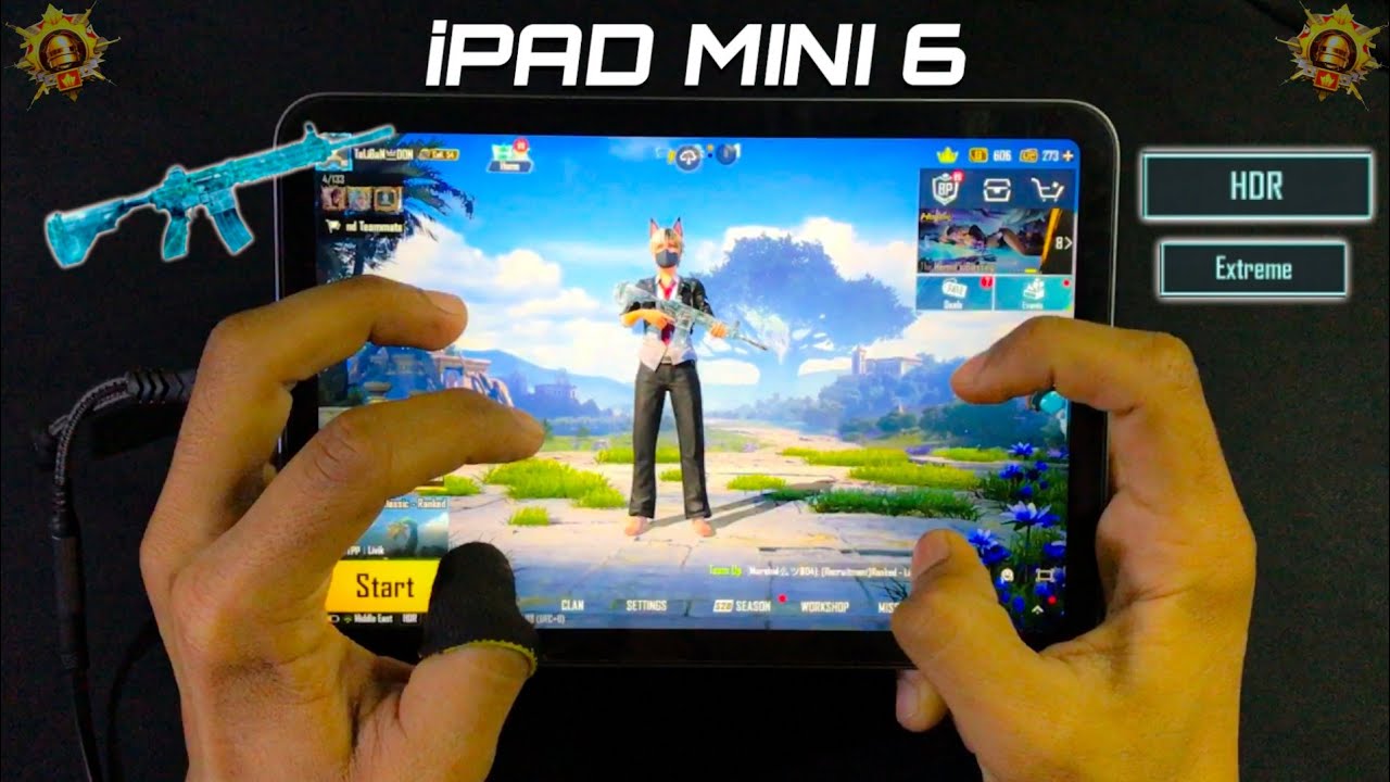 iPad Mini 6 Handcam in 2026🔥HDR+Extreme PUBG Gaming Test😍 iOS 26.1 Livik Gameplay!