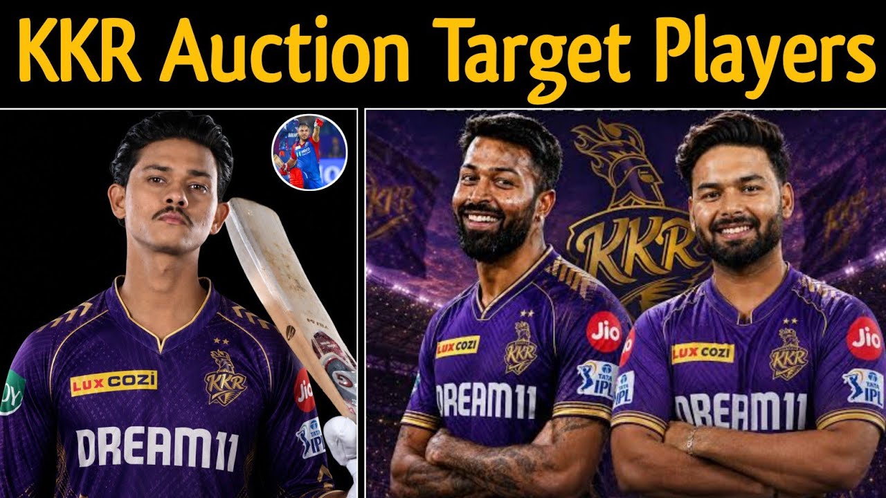 IPL 2027 : Big Target Players List Of Kolkata Knight Riders 🔥 KKR Auction Strategy Is Clear 🤯