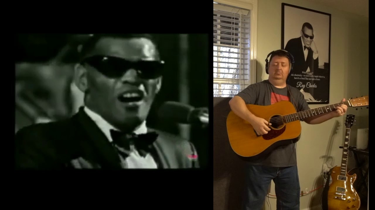 Chris Sharp plays along with Ray Charles - A Tear Fell