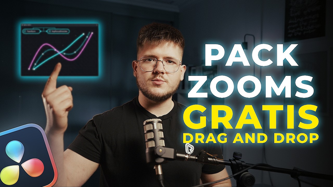PACK de ZOOMS Gratis para DaVinci Resolve: Descarga e Instalación Rápida