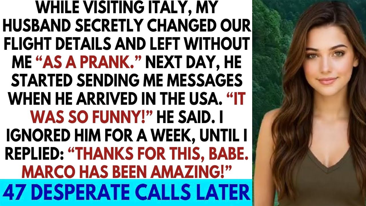 My Husband Stranded Me in Italy as a “Prank”—And Lost Me Forever