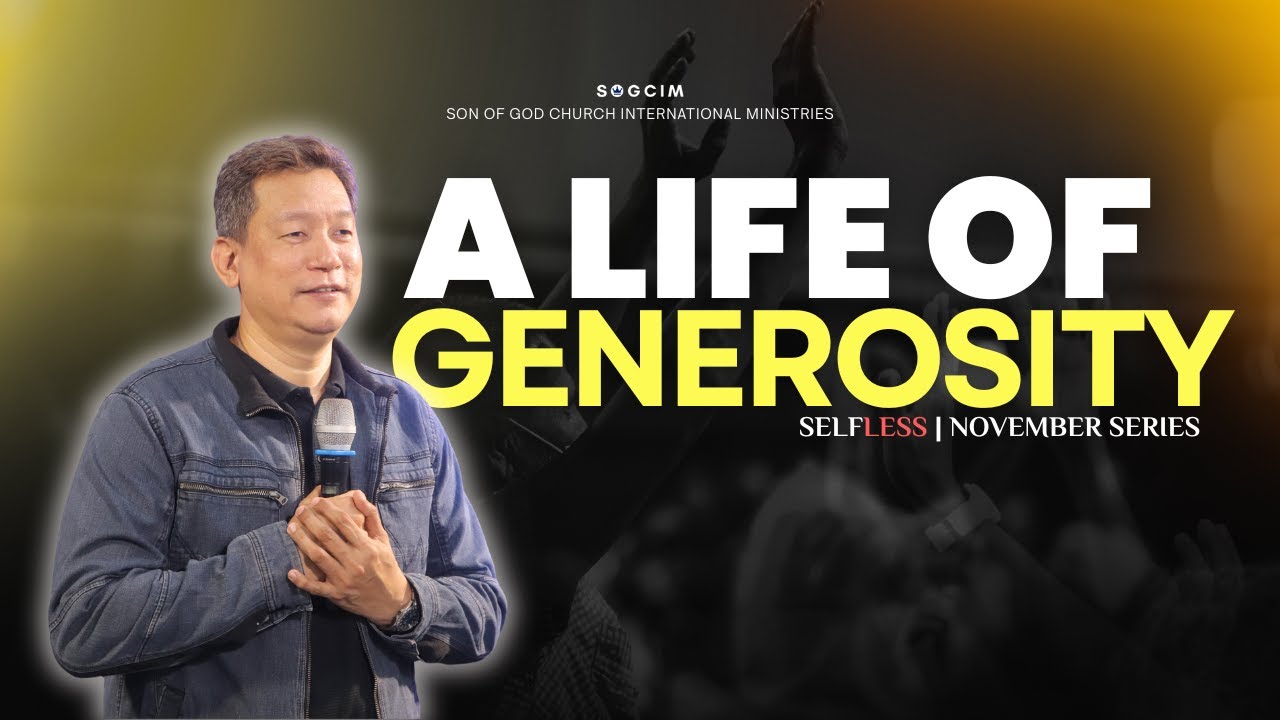 A Life of Generosity - Selfless | King Brecio