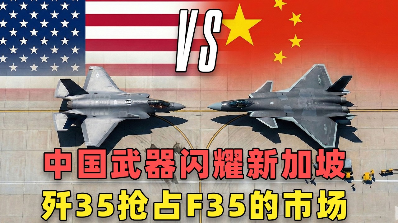新加坡航展，中国歼35抢占美国F35的市场，特朗普还能守住东南亚的地缘政治影响立吗？#j20 #战斗机 #国际局势