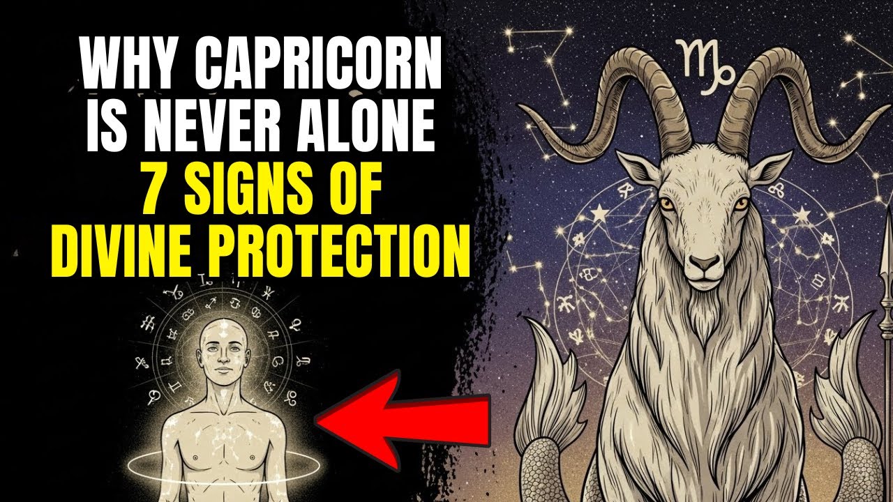 WHY CAPRICORN IS NEVER ALONE — 7 SIGNS OF DIVINE PROTECTION