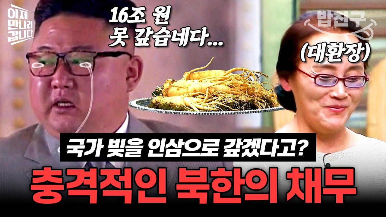 [#밥친구] 인삼으로 15조 빚을 갚는다? 북한이 40년 이상 갚지 못한 국가 채무💦 | #이만갑 292회
