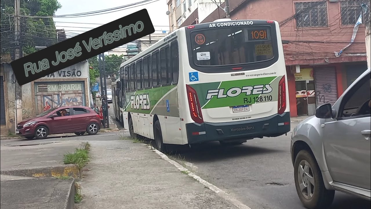 Movimentação de Ônibus na Rua José Veríssimo-Duque de Caxias