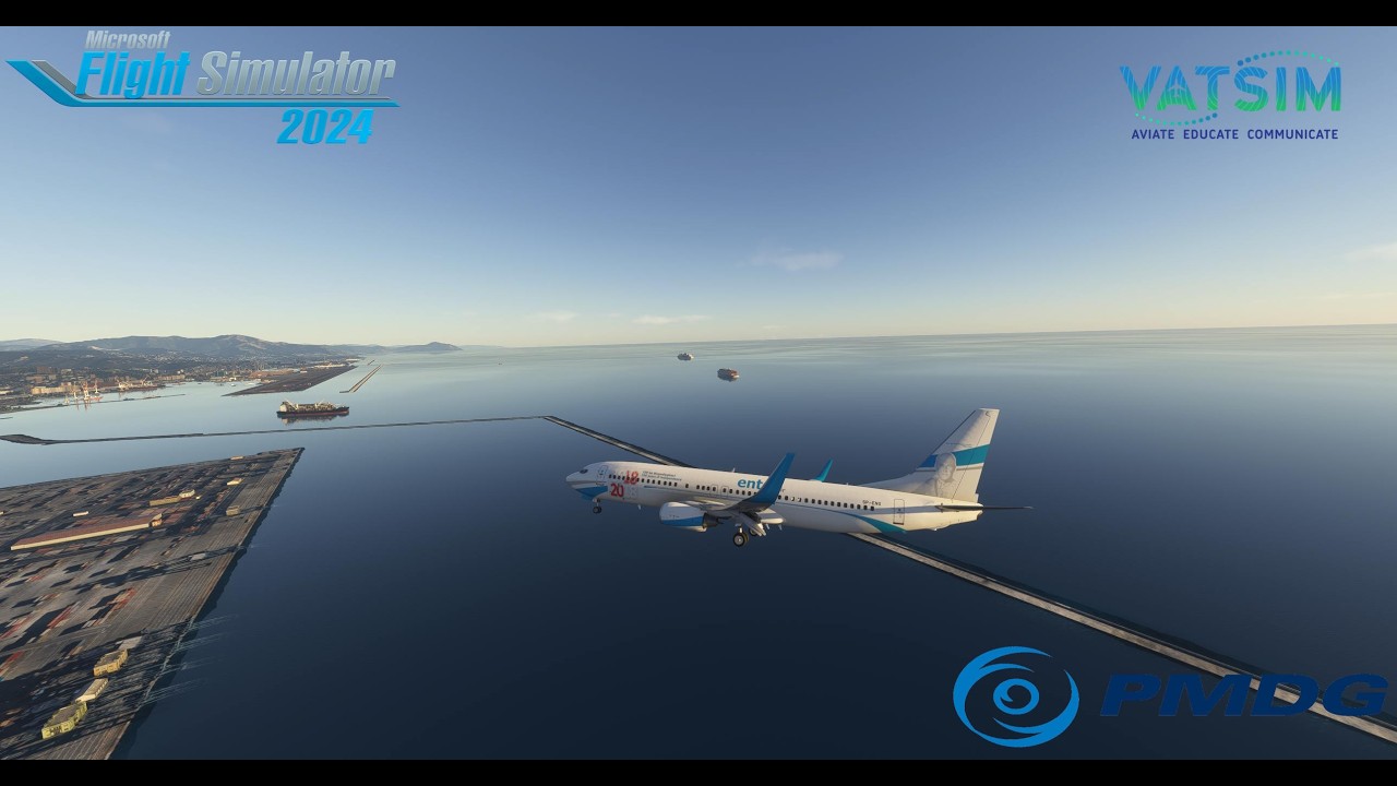 ENTER AIR OPS | Let z EPKK do LIMJ | PMDG 737 | MSFS2024