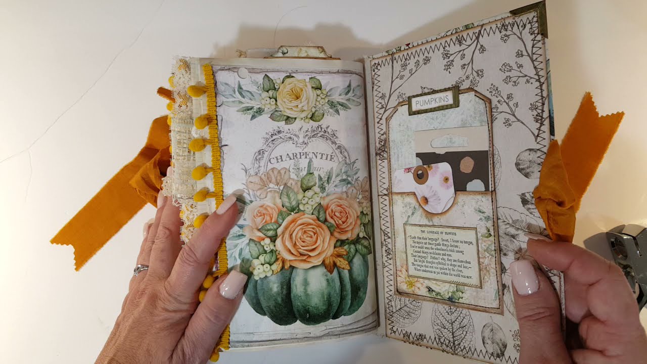 fall Junk Journal Flip through