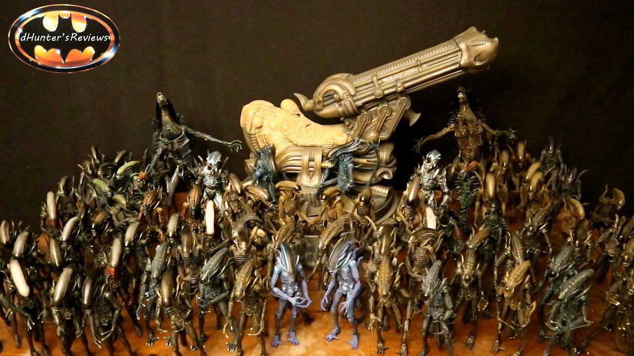 С Днём Чужих! 2023 Репост БОЛЬШОЙ КОЛЛЕКЦИИ NECA ALIEN PREDATOR dHunter's Reviews