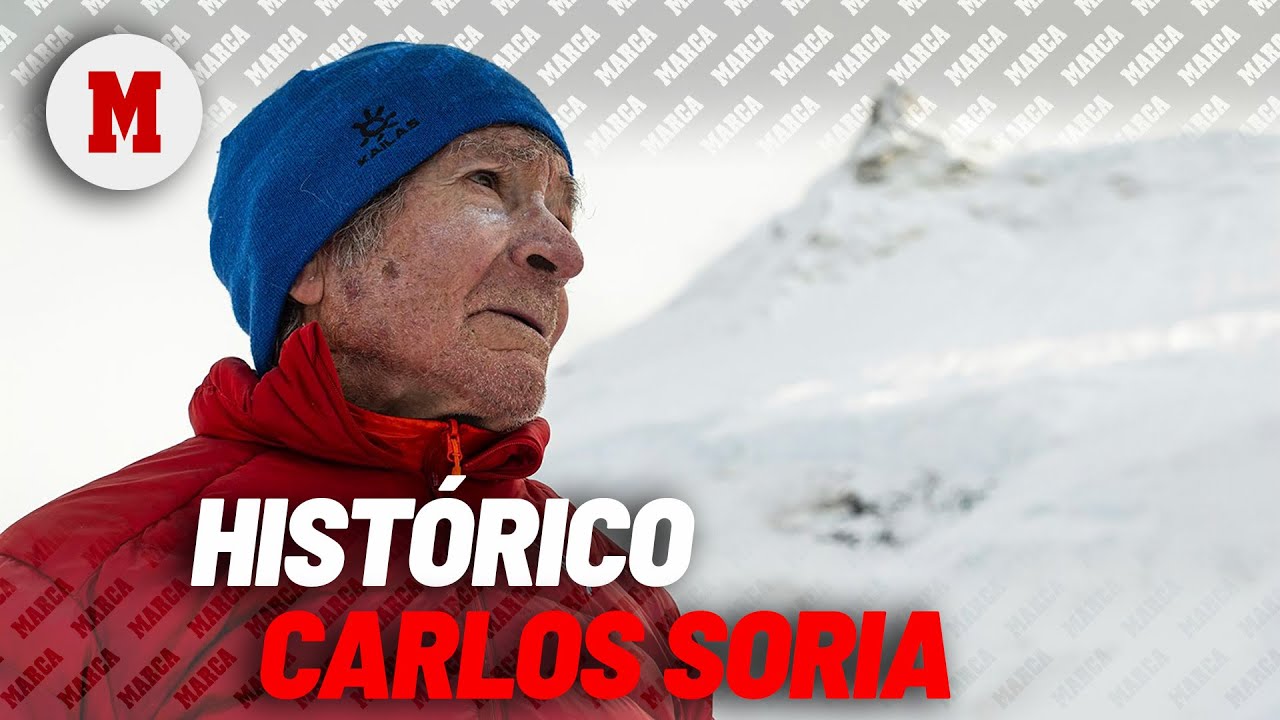 Carlos Soria, tras subir un ochomil a los 86 años, visita MARCA