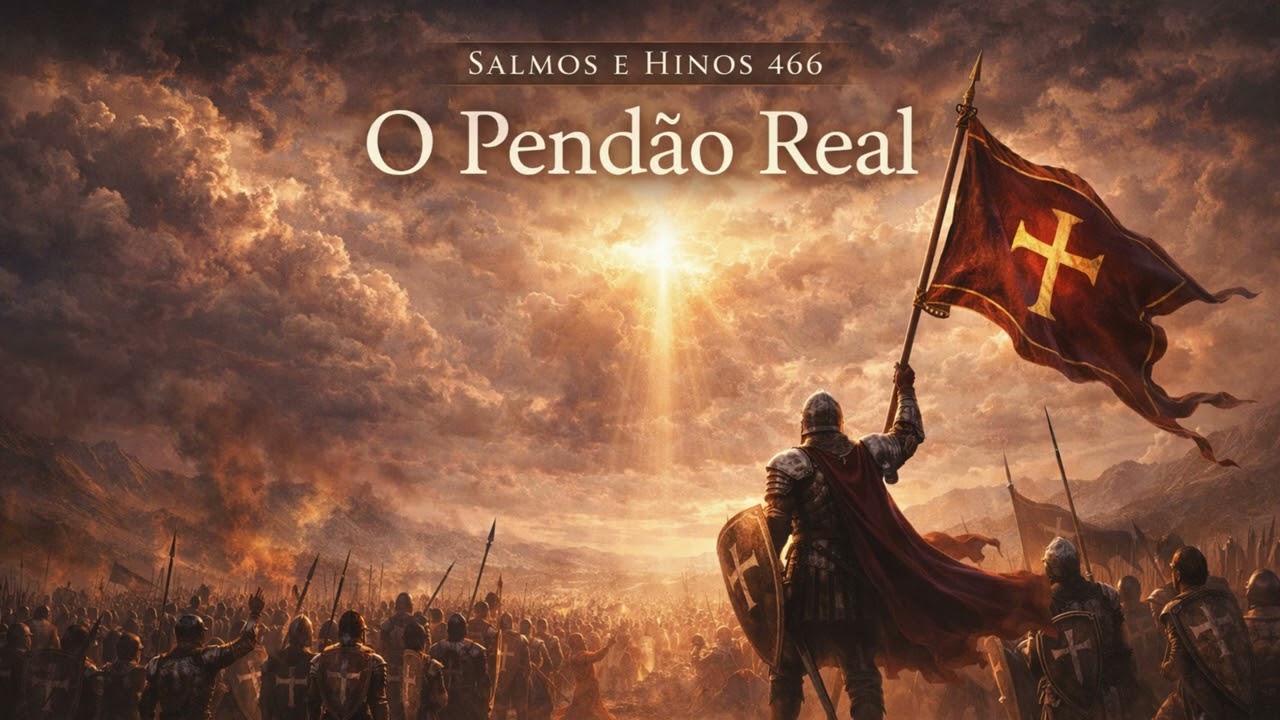 Salmos e Hinos 466 – O Pendão Real | 2 Timóteo 2:12 | Hino Cristocêntrico
