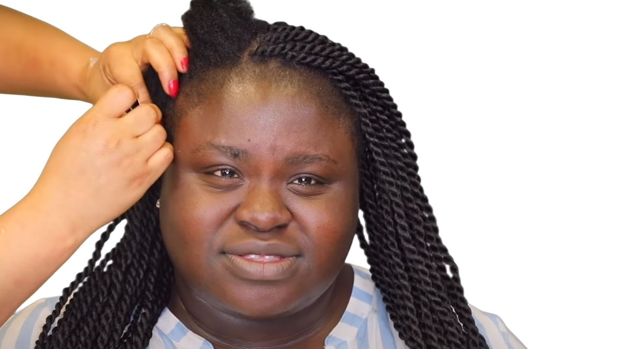 HAIR AND MAKEUP TRANSFORMATION| DARK SKIN MAKEUP #SENEGALESETWIST SENEGALESE TWIST