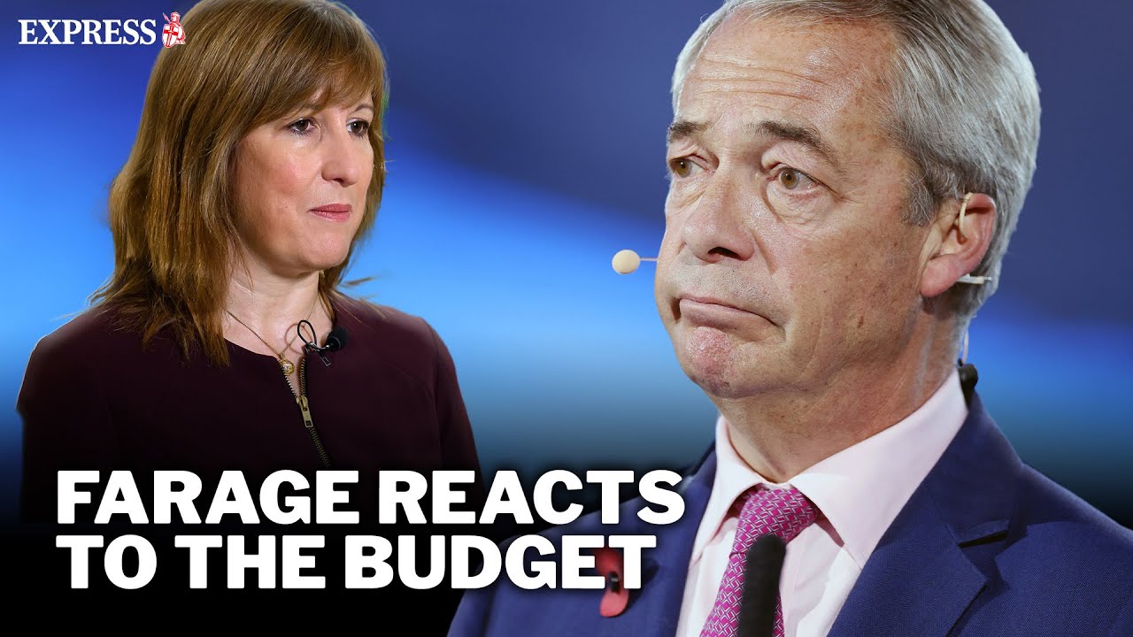 Nigel Farage tears into the Budget at Reform UK press conference