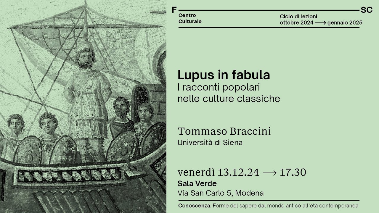 Lupus in fabula. I racconti popolari nelle culture classiche - Tommaso Braccini
