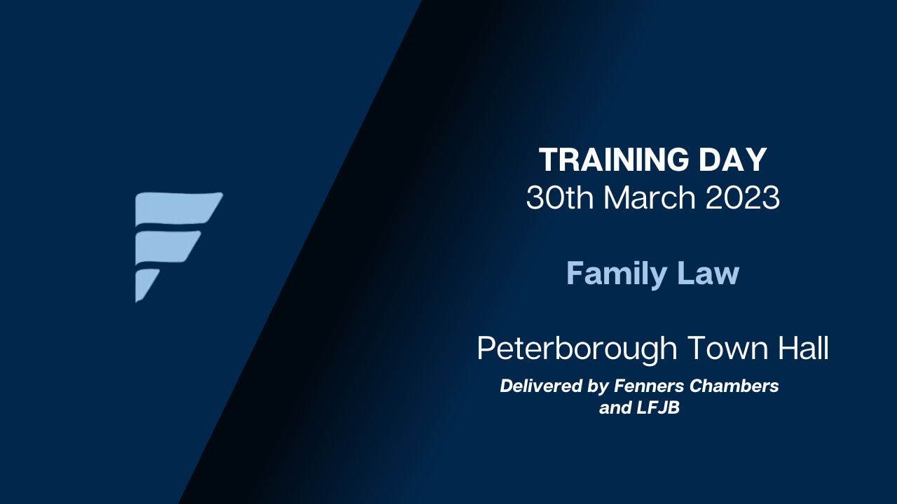 Family LawTraining Day - Part 2